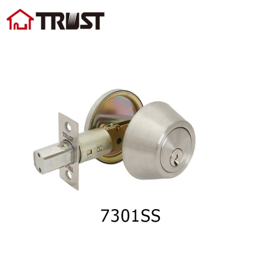 TRUST 7301 ANSI Grade 3 Standard Duty Deadbolt Lock