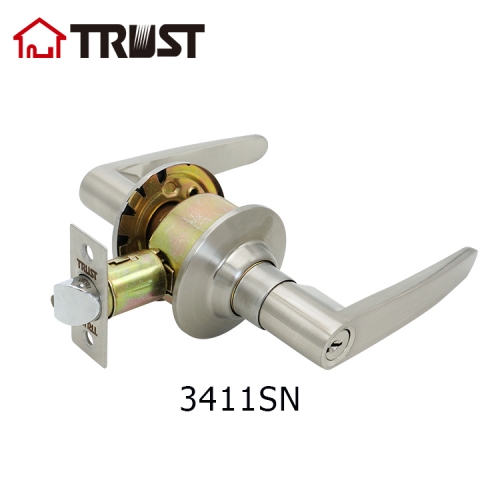 TRUST 34Series Entry Cylindrical Zinc Alloy Lever door Lock