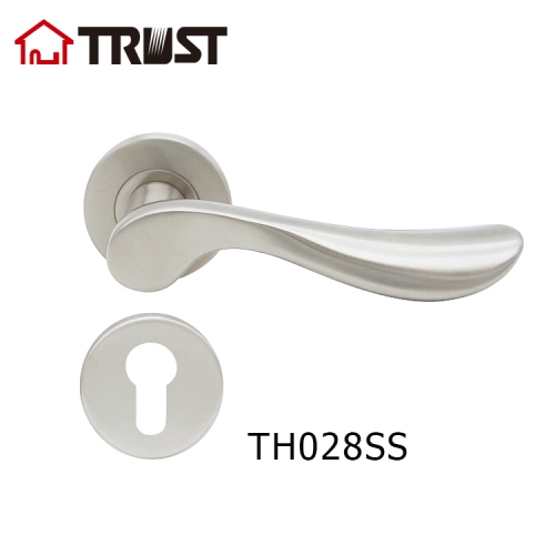 TRUST TH028Stainless Steel Lever Handle Front Door Entry Handle Lockset