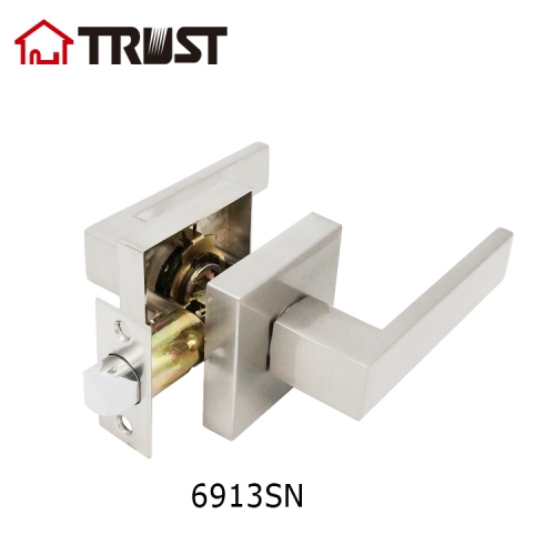 TRUST 69Series Heavy Duty Passage Keyless Tubular Zinc Alloy Lever door Lock