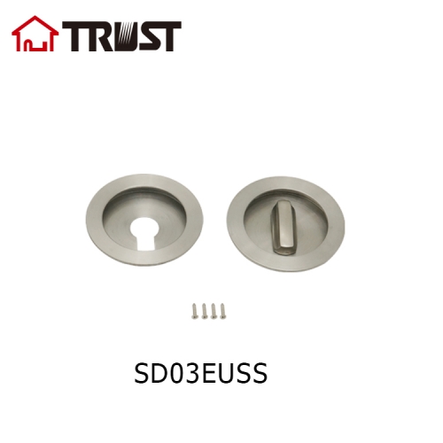TRUST SD03-70EUSS Euro Hole Concealed Sliding Door Handle