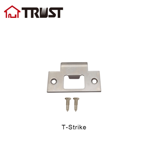 TRUST SUS304 T Type / ASA Strike for Grade 2 Door Lock With Machine Screws