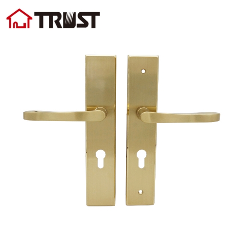 TRUST TP20-TH039-PVD High Quality SUS304 Door Lever Handle For Wooden Door