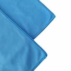 12 x 12 プレミアムマイクロファイバー ブルーガラス＆ウィンドウタオル