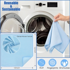 12 x 12inch Premium Microfiber Glass And Window Towel