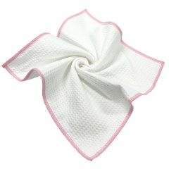 16 X 24 Premium Microfiber Light Blue Waffle Weave Towel