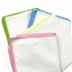 16 X 24 Premium Microfiber Light Blue Waffle Weave Towel