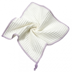 12 X 12 Premium Microfiber Light Blue Waffle Weave Towel