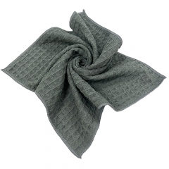 16 X 16 Premium Microfiber Light Blue Waffle Weave Towel