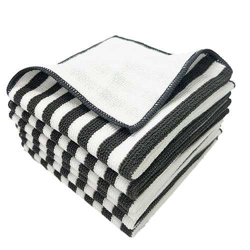 12x12inch Bamboo Charcoal Fiber Kitchen Towel