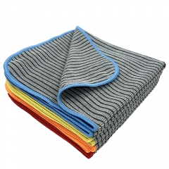 12x12inch Bamboo Charcoal Fiber Kitchen Towel