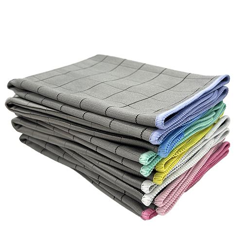 12x12inch Bamboo Charcoal Fiber Kitchen Towel