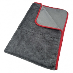 600GSM Microfiber Twisted Car Drying towel