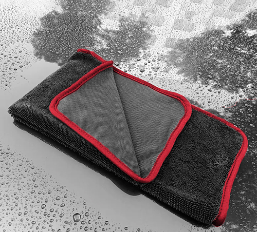 600GSM Microfiber Twisted Car Drying towel