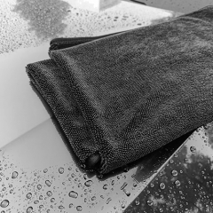 600GSM Microfiber Twisted Car Drying towel