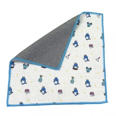 Bamboo Charcoal Fiber Printing Towel
