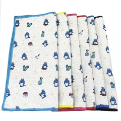 Bamboo Charcoal Fiber Printing Towel