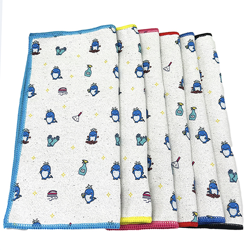 Bamboo Charcoal Fiber Printing Towel