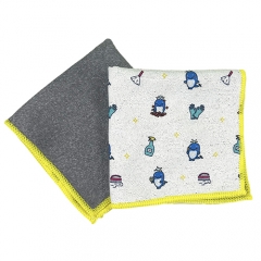 Bamboo Charcoal Fiber Printing Towel