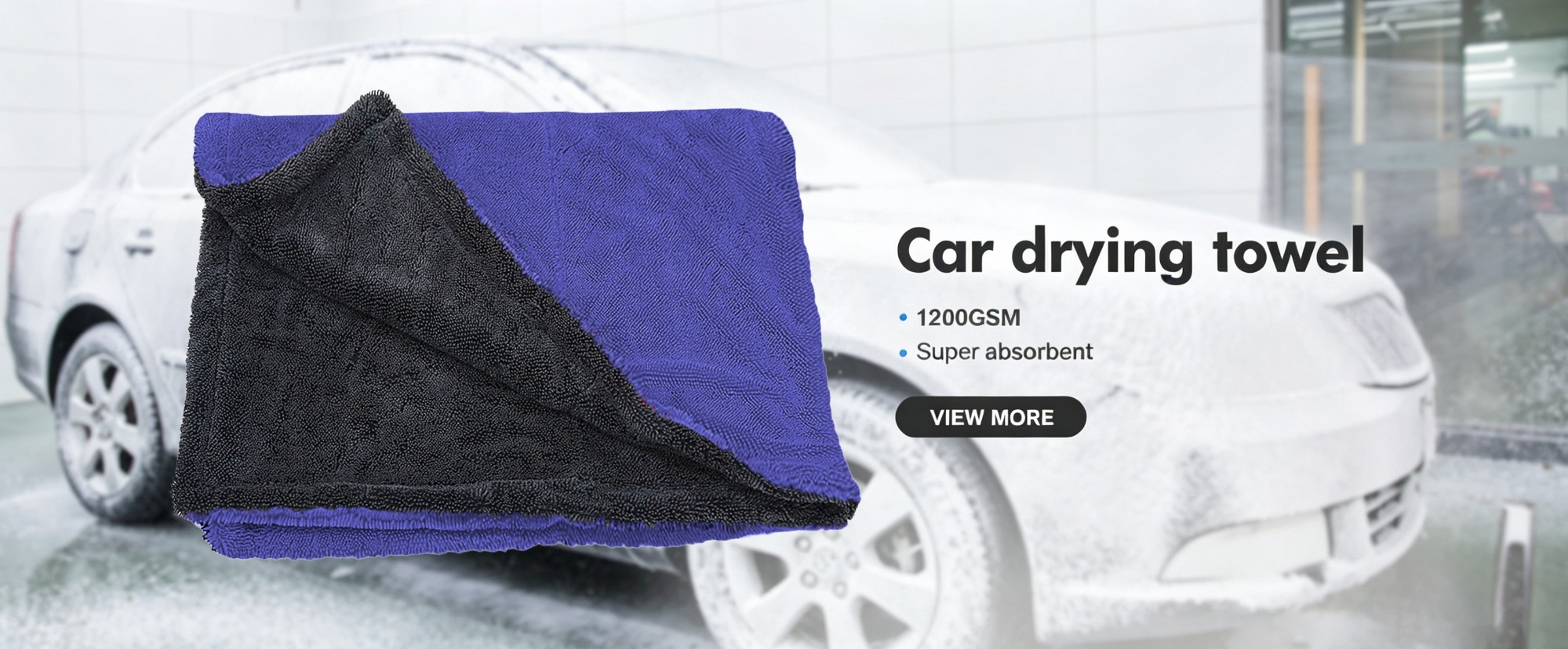 1200gsm Car Drying Towel