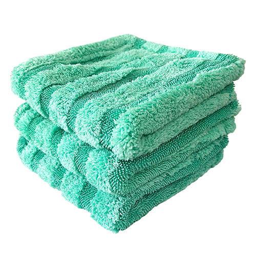 Twisted Loop&Coral fleece towel