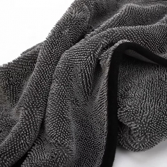 600GSM Microfiber Twisted Car Drying towel