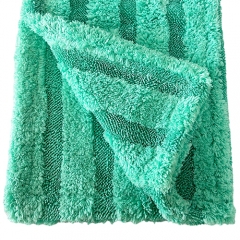 Twisted Loop&Coral fleece towel