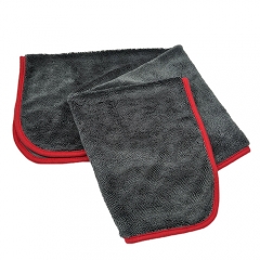 600GSM Microfiber Twisted Car Drying towel