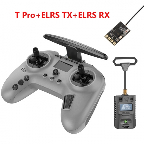 Jumper T Pro OpenTX Radio+2.4G ELRS Nano TX Module+ExpressLRS ELRS Mini Receiver