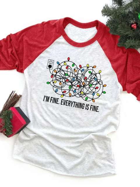Everything Is Fine T-Shirt Tee