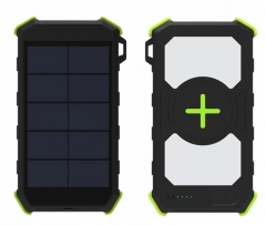 20000mAh wireless solar power bank