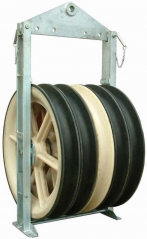 Poleas de tendido para cuatro conductores SHW660