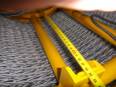 Anti Twisting Braided Steel Rope 16mm for pulling Two Bundled Conductors