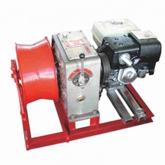 Motorised Cable Take-Up Winch Machine