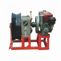 Motorised Cable Take-Up Winch Machine