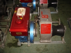 Diesel Engine Motorised Winch for Transmission Line Tower erection