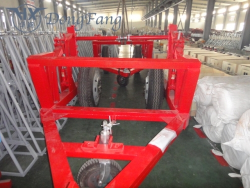 Self-Loading Cable Reel Trailer Cable Drum Trailers - China Reel