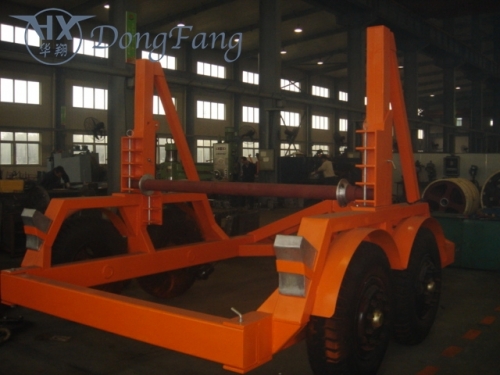 Cable Reel Trailer for Installation Underground cable DLG8
