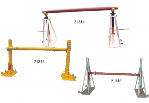 Cable Reel Stands Heavy Duty for cable installation