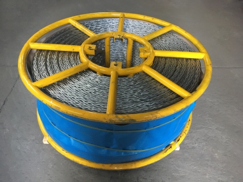 Anti Twist Wire Rope 24MM for stringing 6 conductors