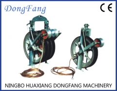 Three Wheels Conductor Stringing Pulleys