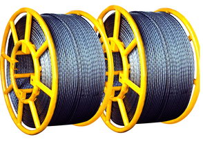 Anti Twisting Steel Wire Rope 10mm diameter for pulling OPGW and