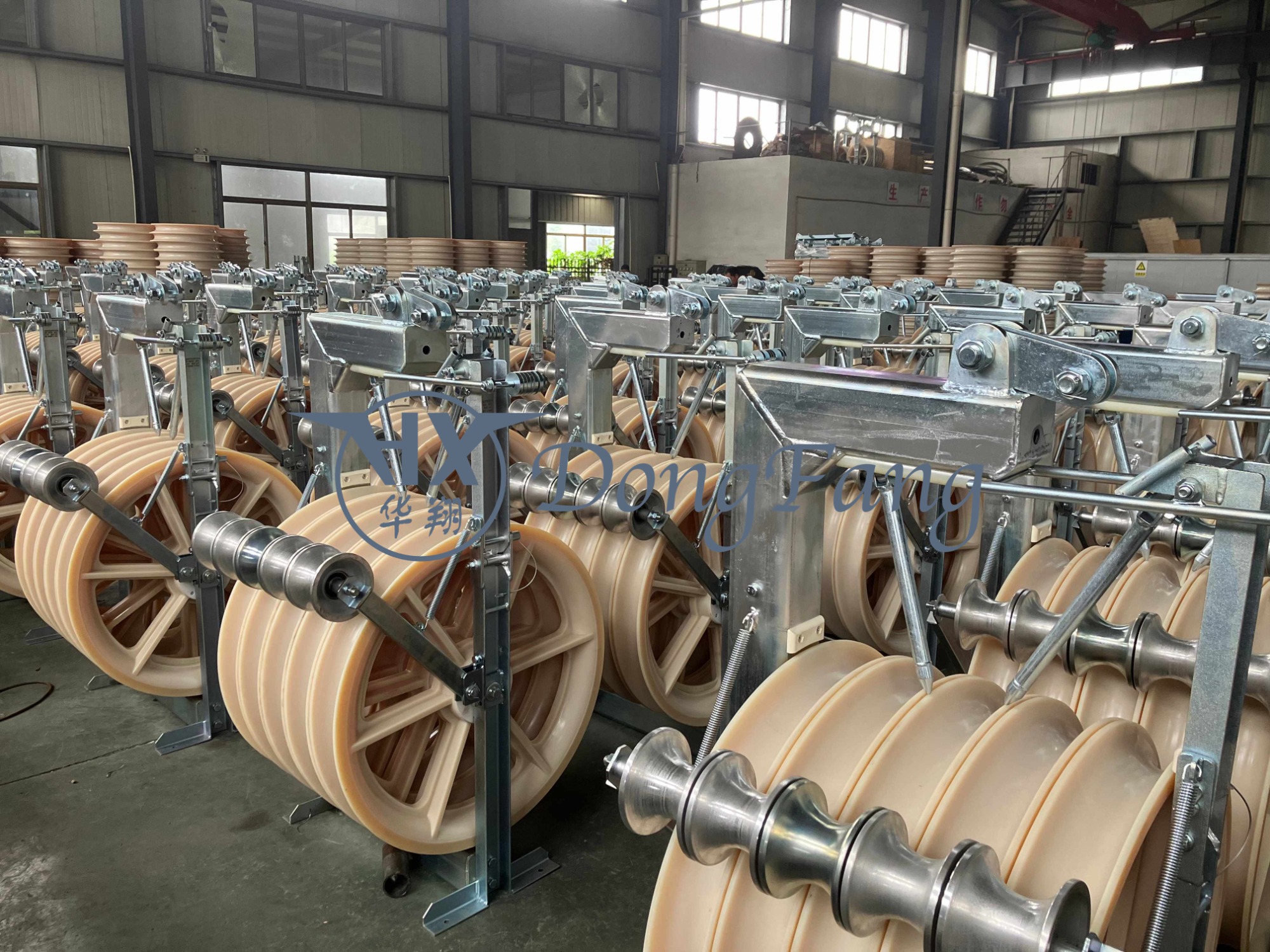 Helicopter Stringing Blocks are exported to the leading engineering companies