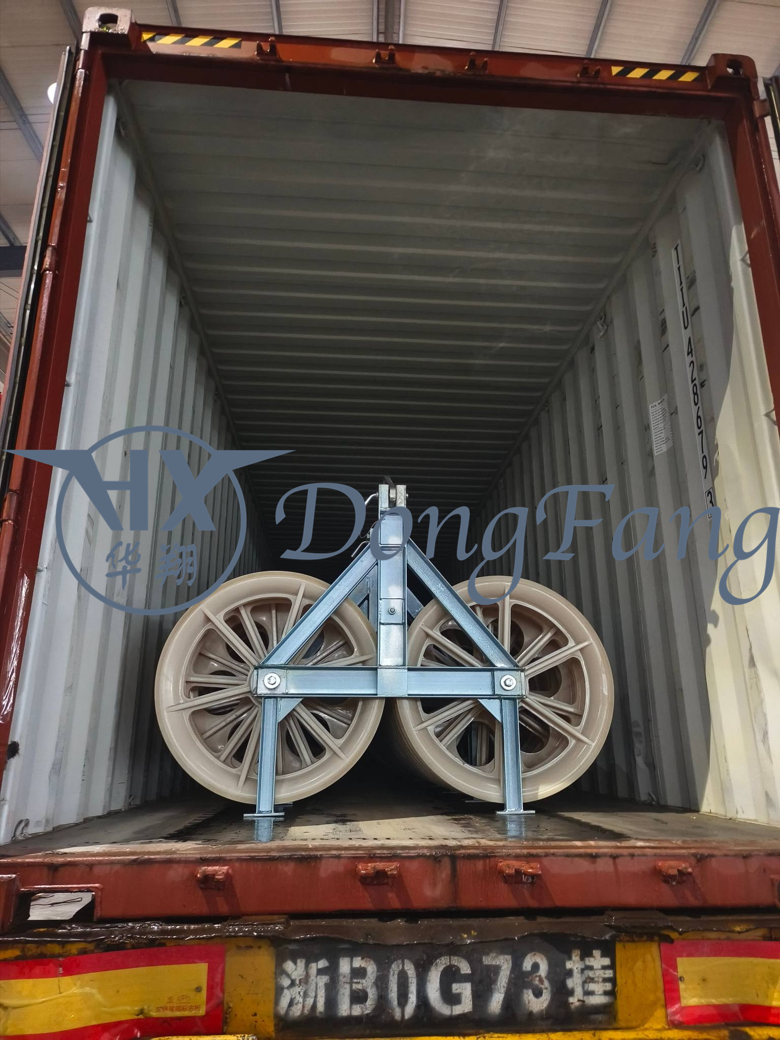 Overhead Transmission line stringing tools are exported to leading engineering companies