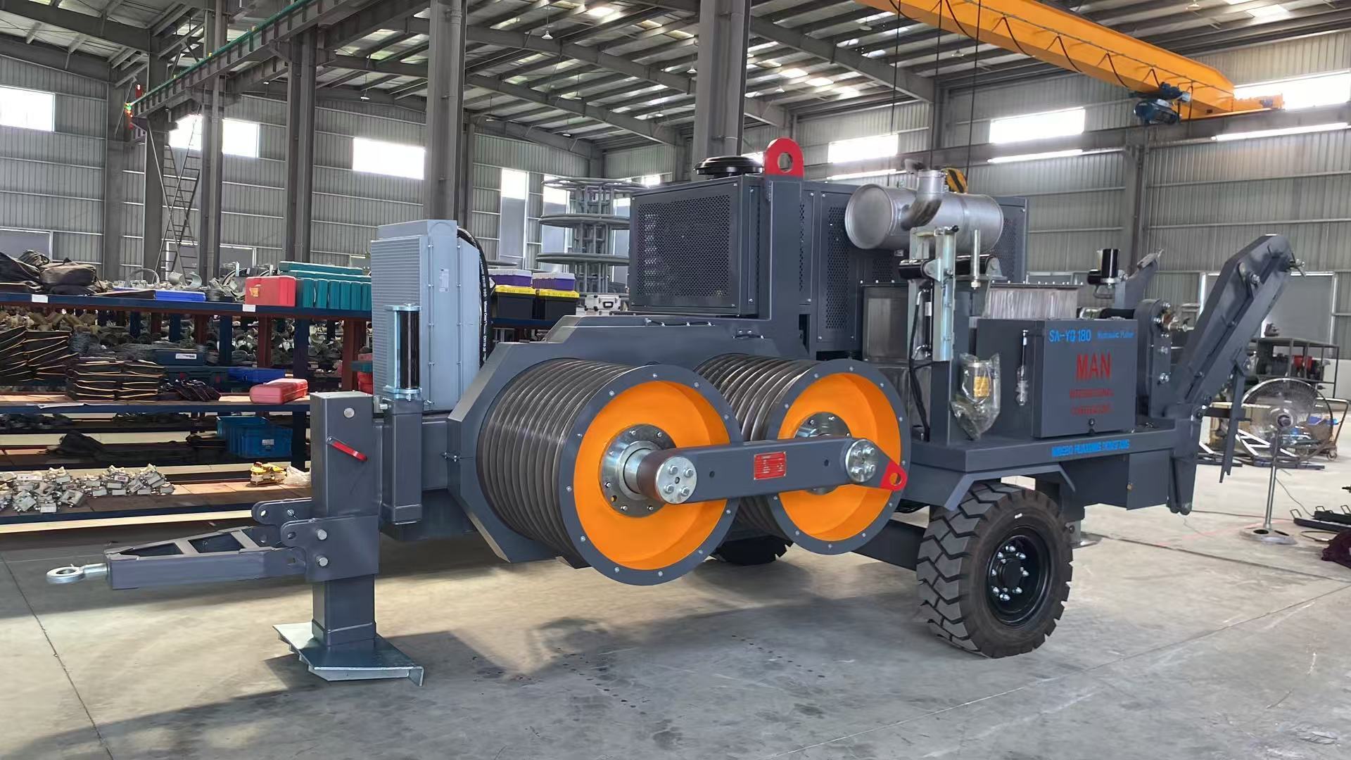 4 Conductors Stringing Equipment and Tools are exported to Middle East Area