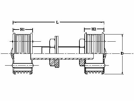 Wedge Wire Double Filter Nozzle