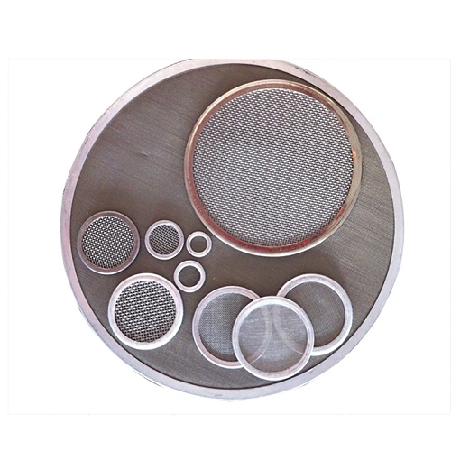 Wire Mesh Filter Disc with Stainless Steel with Metal Frame/Edge/Brim