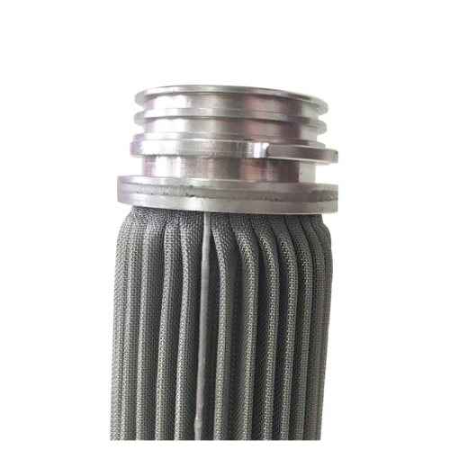 Stainless Steel Pleated Wire Mesh Filter