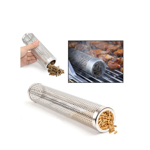 Round Pellet Smoker Tube