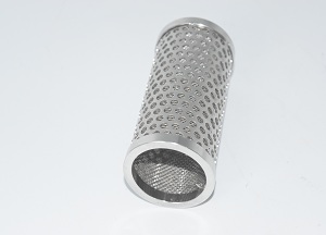 Sintered Wire Mesh Perforated Metal Tubes Filter